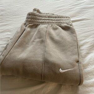 Tan Nike Sweatpants